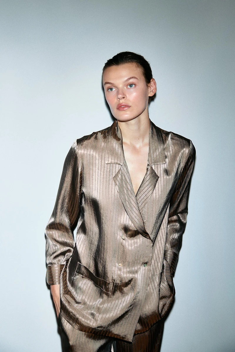 CHEMISE PYJAMA À RAYURES