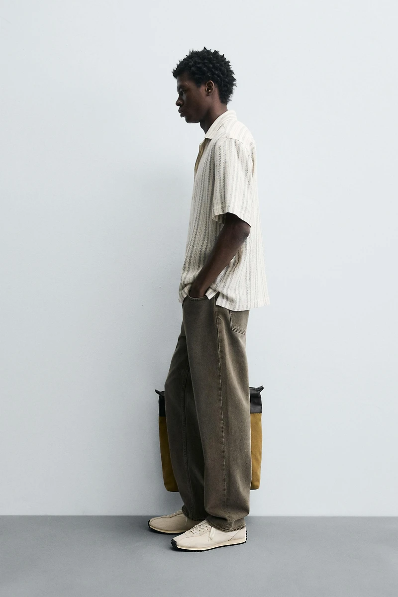 GEOMETRIC JACQUARD SHIRT