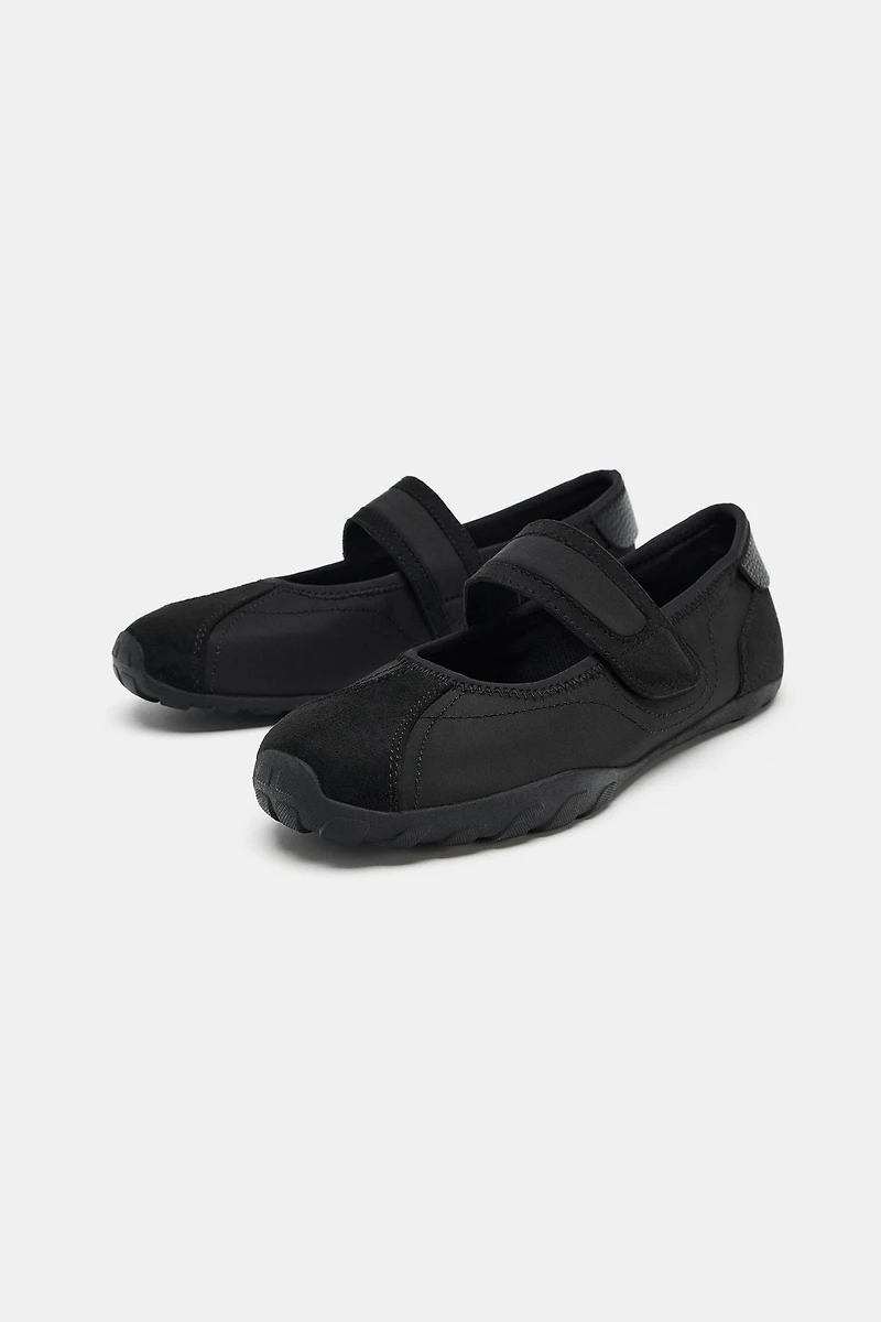 SPORTY BALLET FLATS