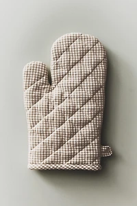GINGHAM OVEN MITT