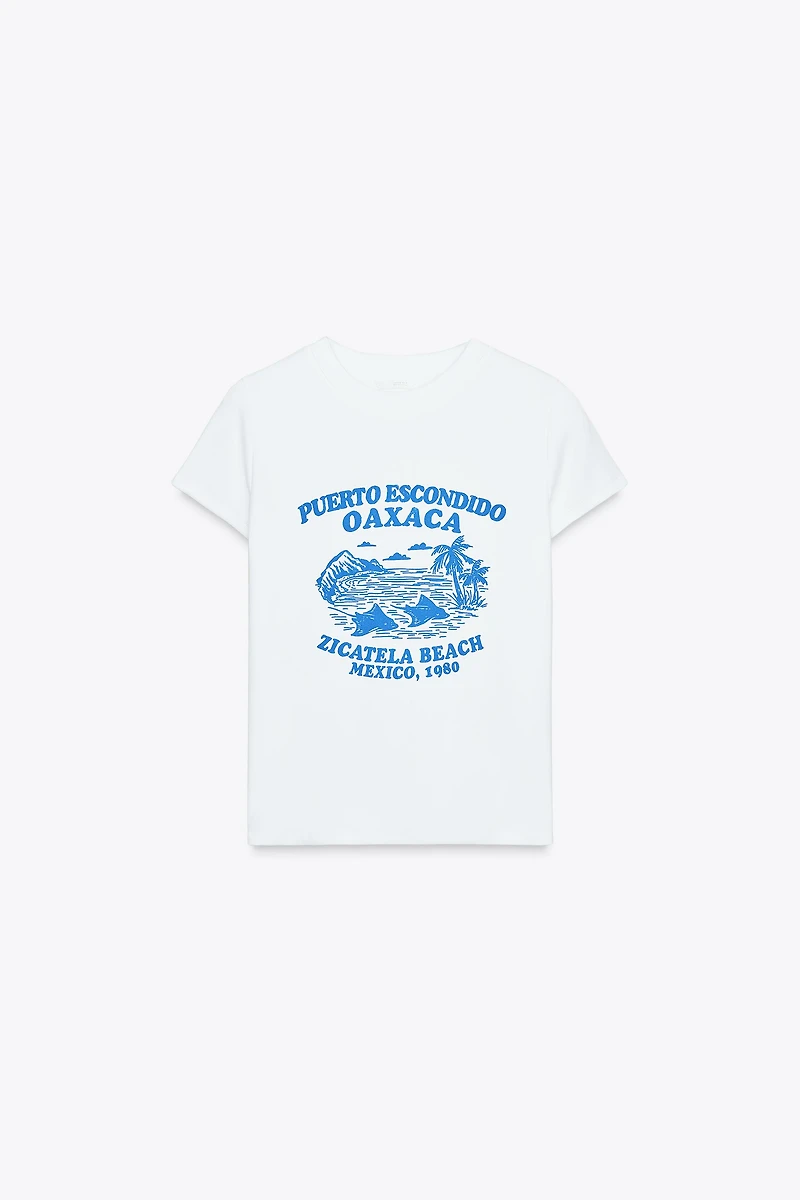 TEXT PRINT T-SHIRT