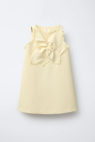 FLOWER APPLIQUÉ DRESS
