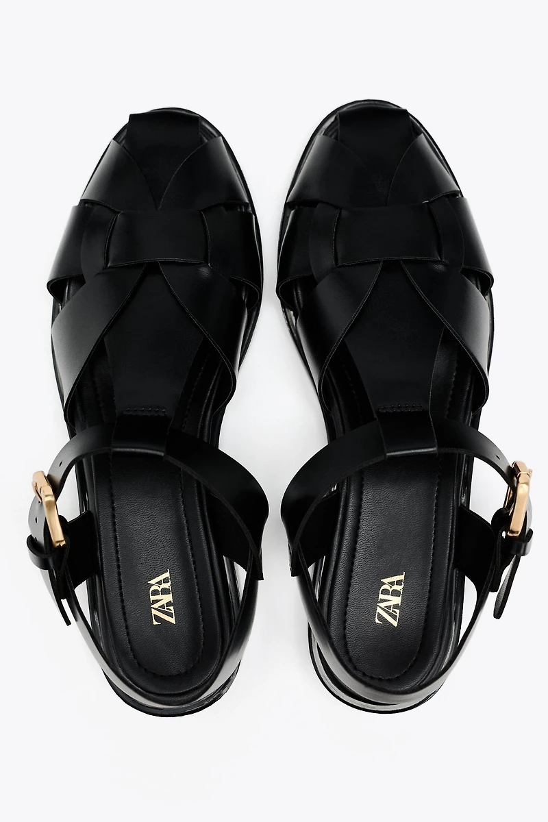FLAT FISHERMAN SANDALS