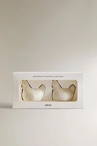 CHICKEN SALT AND PEPPER SHAKER SET