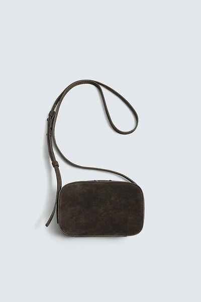 LEATHER CROSSBODY BAG