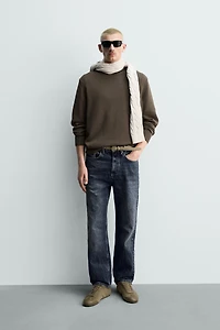 PULL REGULAR FIT EN COTON