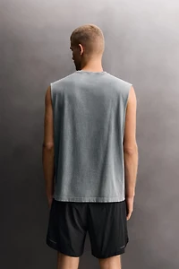 COTTON RUNNING TANK TOP
