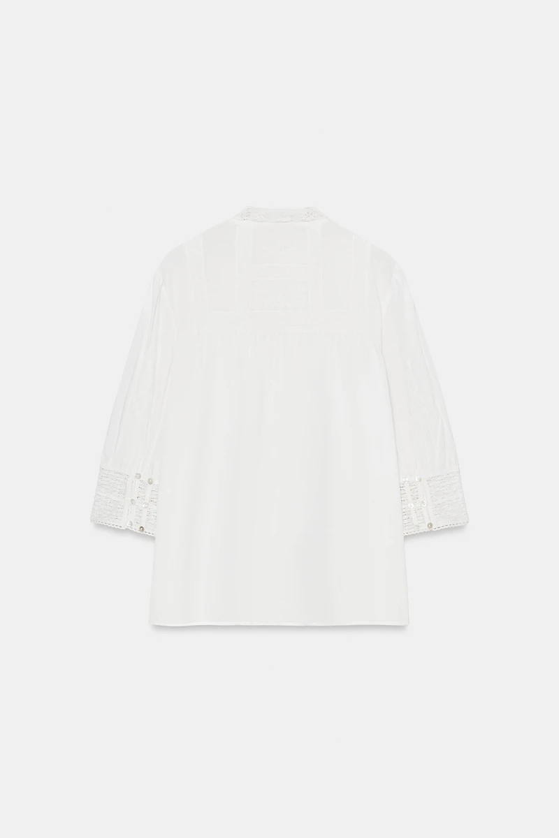 BLOUSE BRODÉE ZW COLLECTION