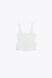 PICOT TRIM TOP