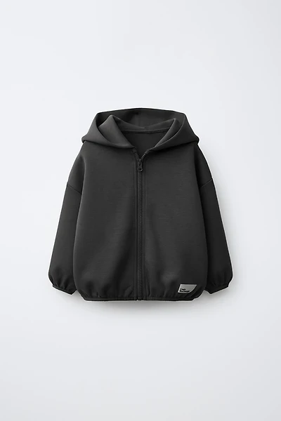 INTERLOCK ZIP SWEATSHIRT