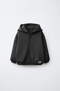 INTERLOCK ZIP SWEATSHIRT