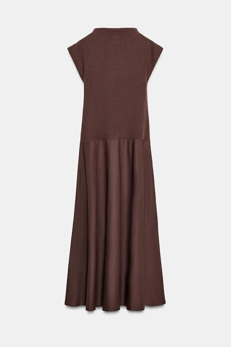 SOFT COMBINATION DRESS