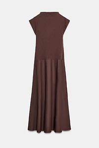 SOFT COMBINATION DRESS