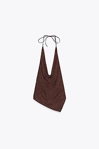 TOP TULLE STRASS