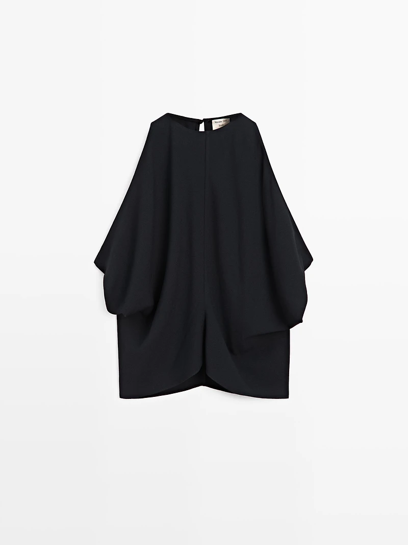 Top drapé décolleté dos - STUDIO