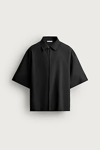 RELAXED FIT FLOWY SHIRT