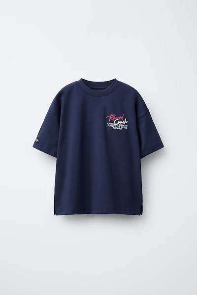 RAISED PRINT T-SHIRT