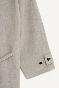 PARKA RELAXED FIT VISCOSE - LIN
