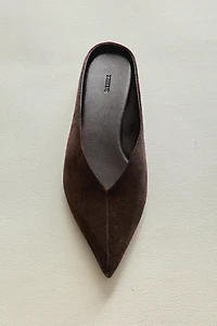 MULES BOUT CUIR