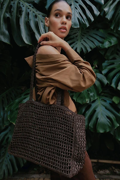 BRAIDED MAXI SHOPPER
