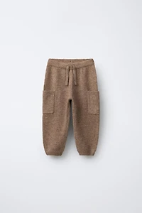 PANTALON DE JOGGING EN MAILLE