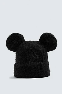 MICKEY MOUSE EAR KNIT BEANIE HARRY LAMBERT FOR ZARA X DISNEY