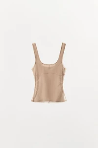TULLE STITCHING TOP