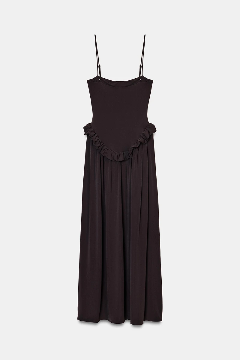 PEPLUM VOLUME DRESS