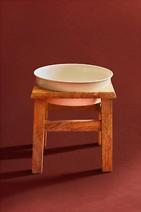 PET FOOD BOWL WITH STAND