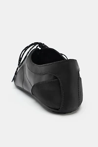 LACED SPORTY BALLET FLATS