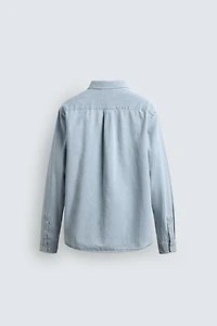 WASHED DENIM SHIRT