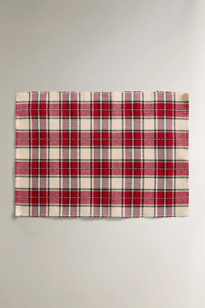 CHRISTMAS TARTAN PLACEMAT (SET OF 2)
