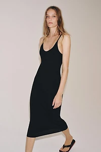 LONG STRAP DRESS