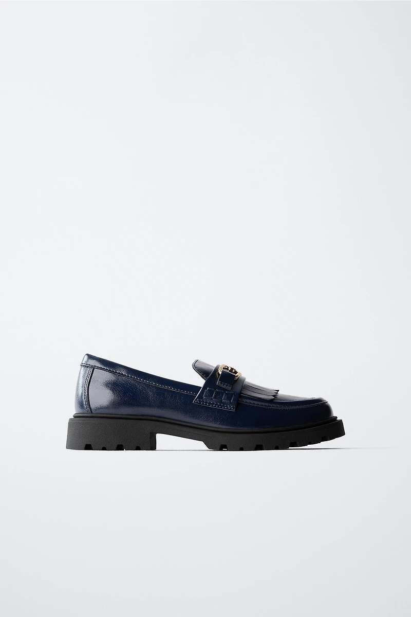 FRINGED LOAFERS
