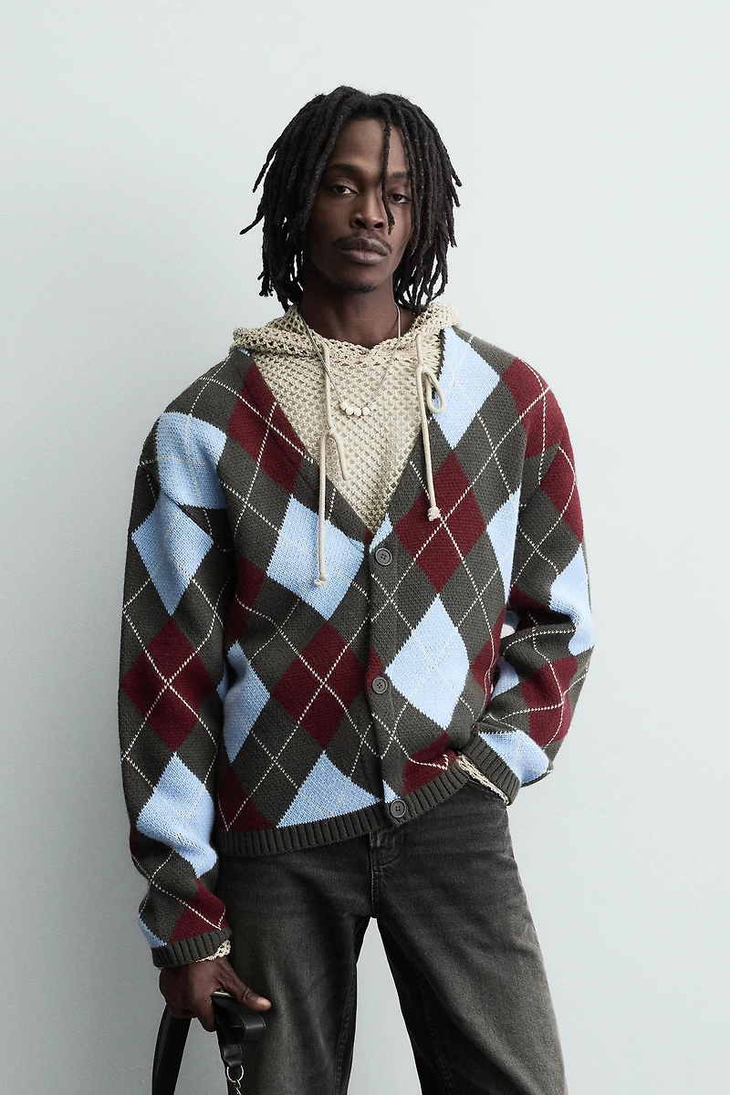 GILET STRUCTURÉ LOSANGES