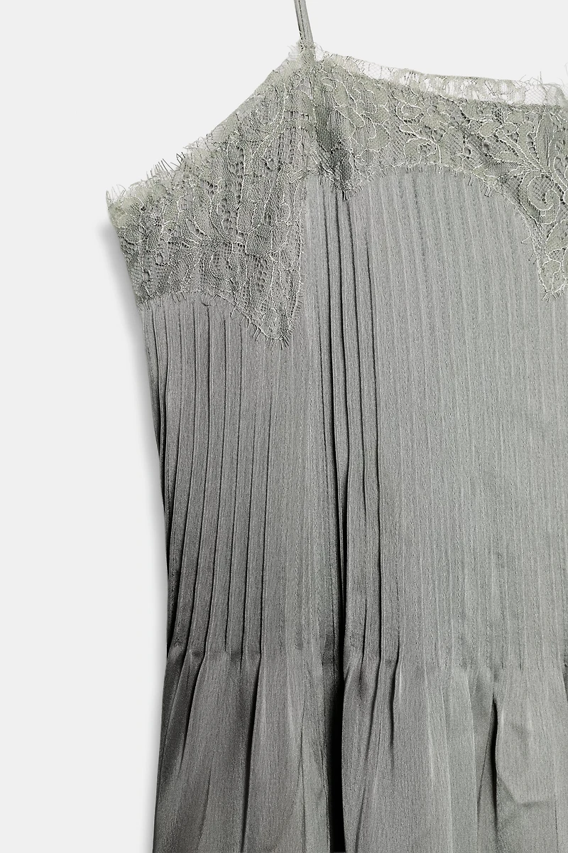ROBE MI-LONGUE DENTELLE ZW COLLECTION