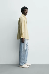 CHEMISE OXFORD À RAYURES