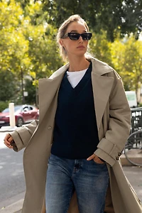 LONG TRENCH COAT
