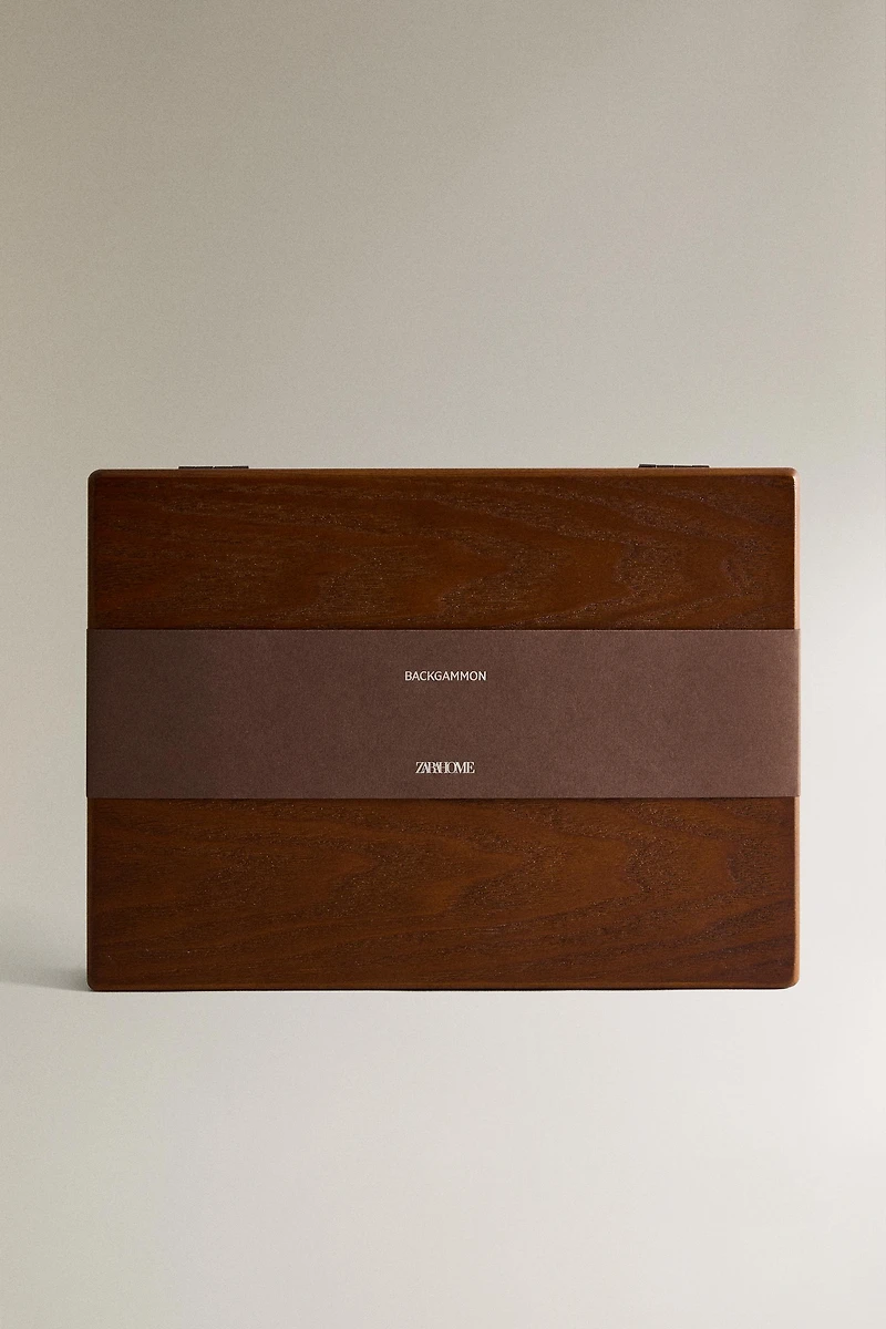 JEU DE BACKGAMMON EN BOIS