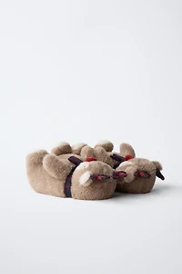 REINDEER SLIPPERS