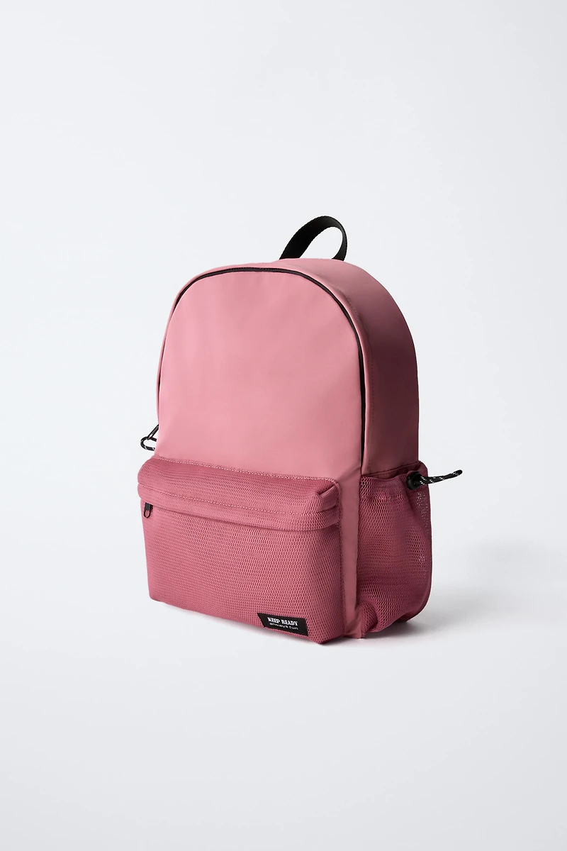 SAC À DOS ÉCOLE EN RÉSILLE