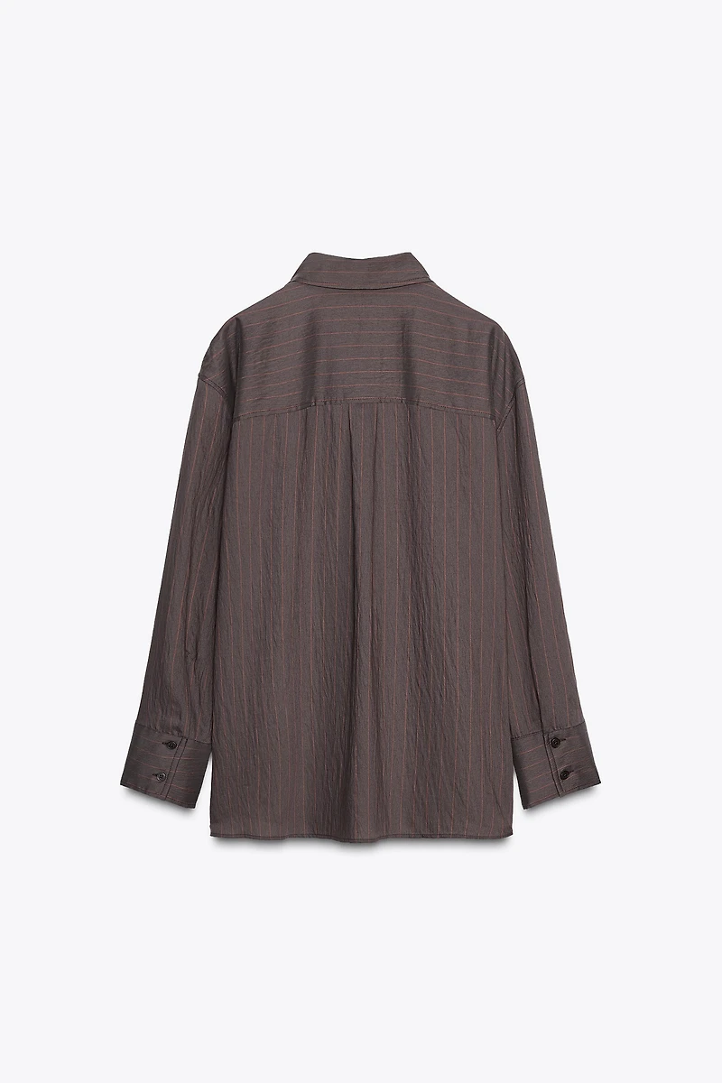 CHEMISE RAYÉE OVERSIZE ZW COLLECTION