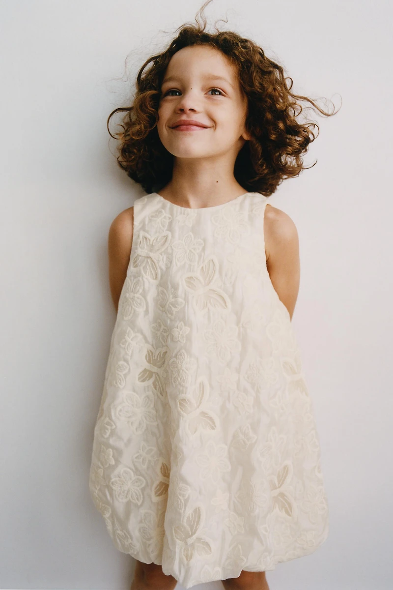 TULLE BUTTERFLY PUFF DRESS