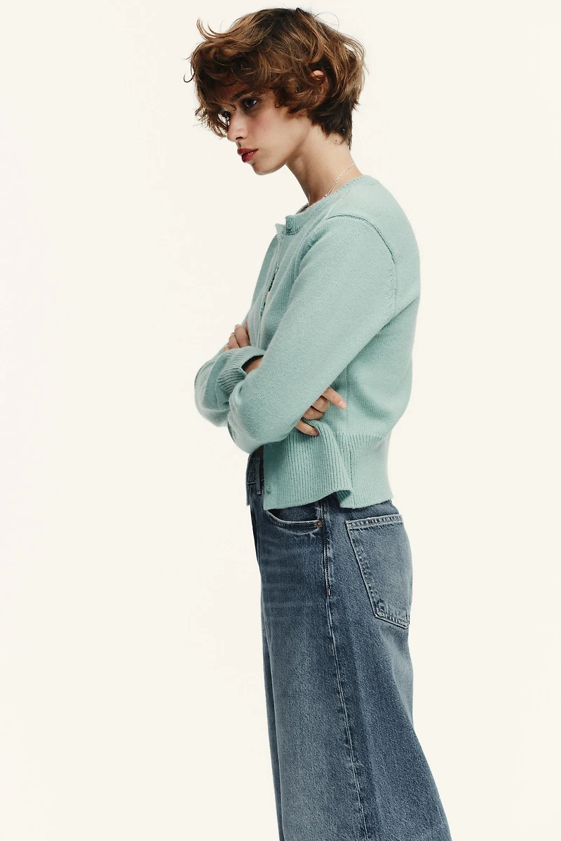 FITTED KNIT JACKET