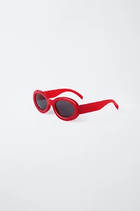 ROUND PLASTIC SUNGLASSES