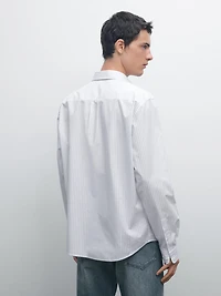 Chemise à rayures regular fit