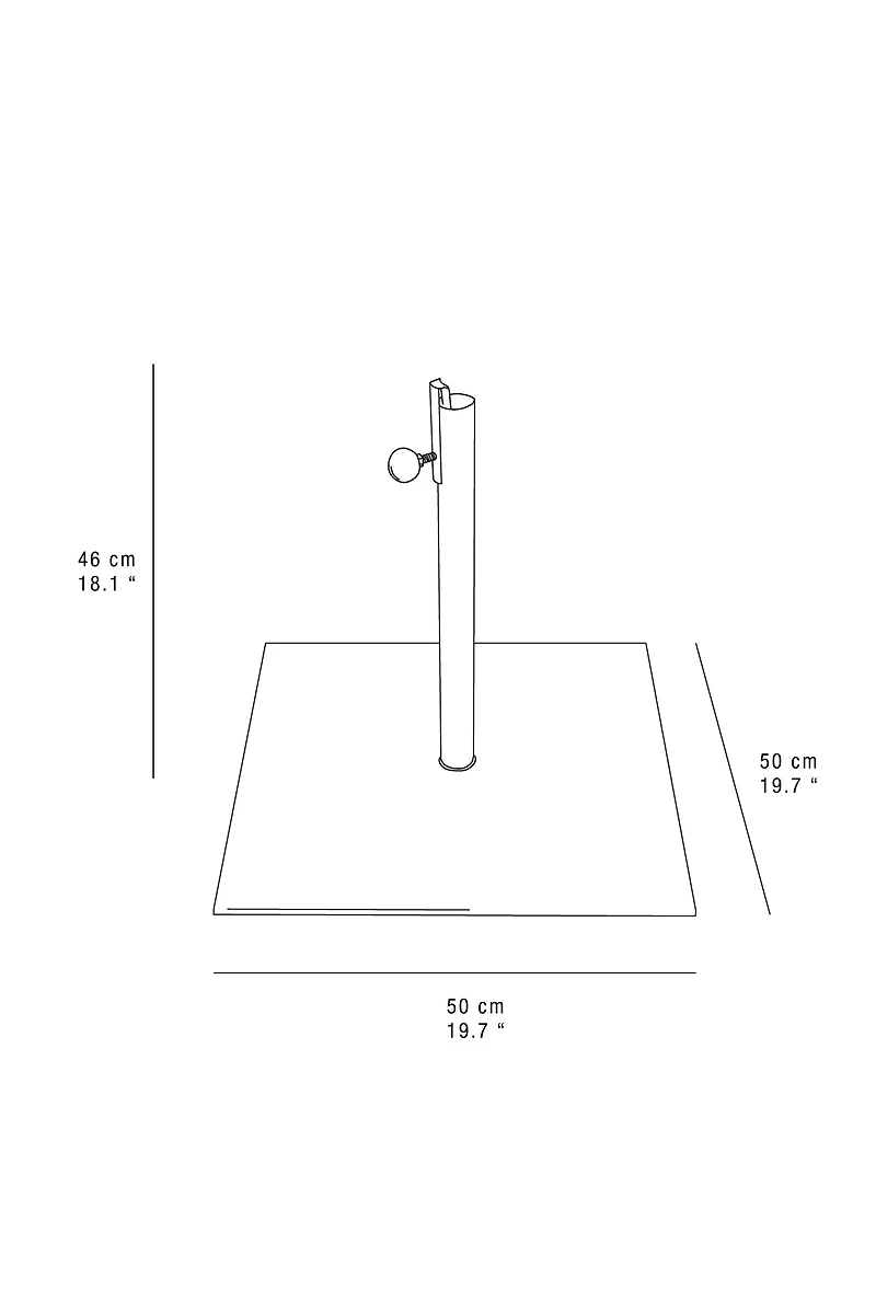 METAL UMBRELLA STAND
