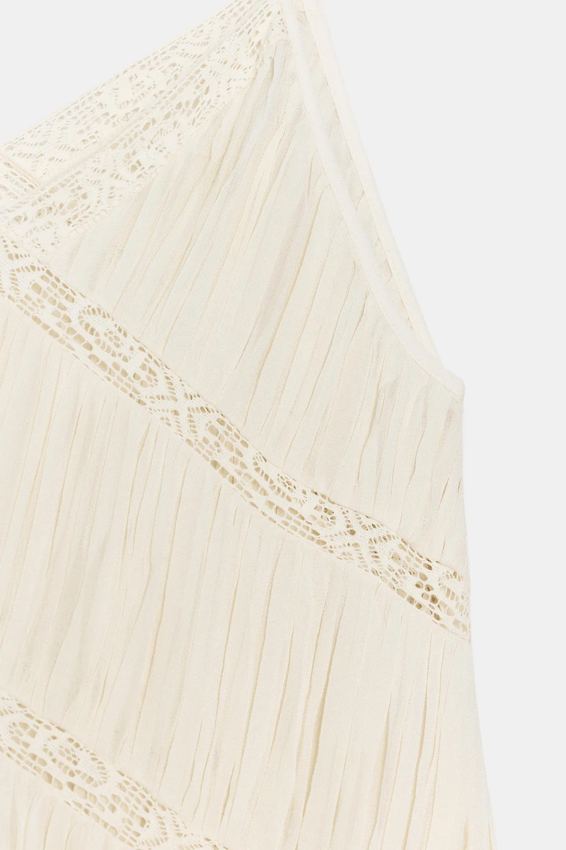 ZW COLLECTION ASYMMETRIC PLEATED TOP