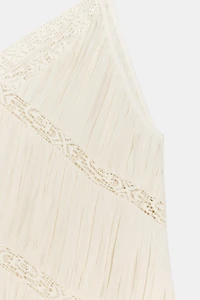 ZW COLLECTION ASYMMETRIC PLEATED TOP