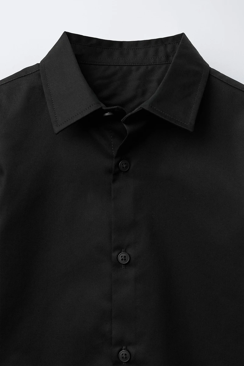 STRETCH PLAIN SHIRT